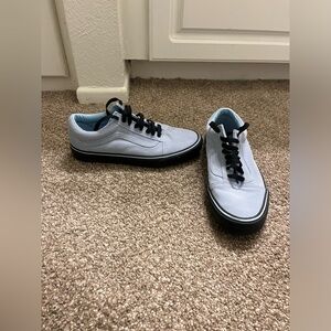 Blue Suede Old Skool Vans